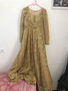 Golden Long Gown