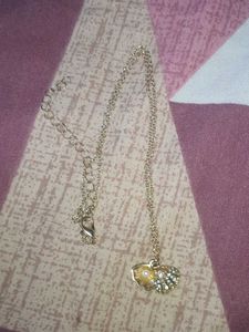 Gold Seashell Necklace