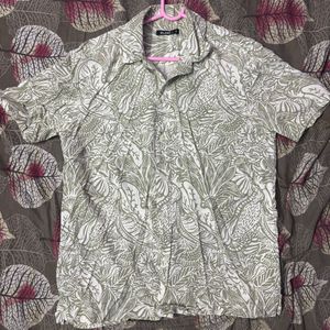 Patterned Short Sleeve Shirt