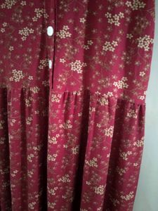 Vintage Floral Sleeveless Dress