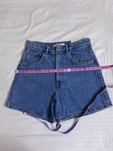 Zara Denim Shorts Waist 30
