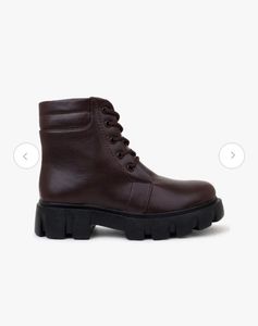 Brown Leather Ankle Boots