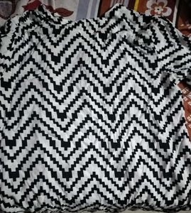 Zig-Zag Print Top