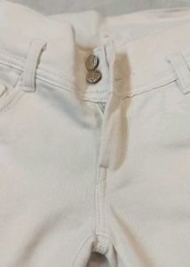 White Slim Jeans