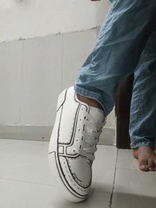 Cartoon Sketch Sneakers