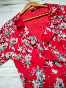Unused Imported Red Dress