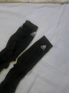 Black Addidas Socks