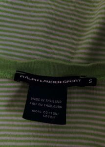 Ralph Lauren Sports Polo Logo T-Shirt Cap Sleeve