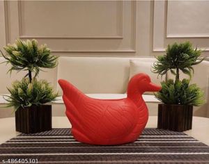 Duck-Shaped Flower Pot