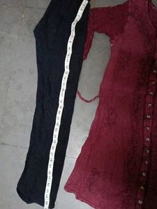Lakhnavi Embroidery Kurta Set