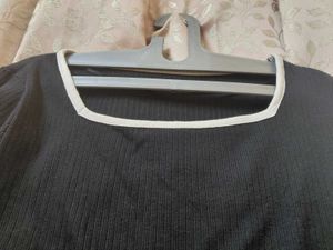 Black Long Sleeve Top