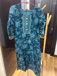 Elegant Floral Kurta Set