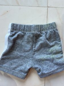 Cute Gray Baby Shorts
