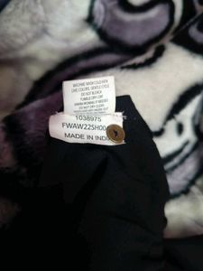 Buttoned Black Crop Jacket Top