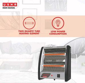USHA 2 Rod 800 Watt Quartz Heater