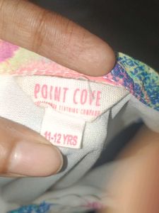 Girls' Floral Print Dress