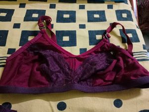 Burgundy Bra &amp; Panty Set