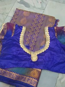 Beautiful Saree and Blouse Set