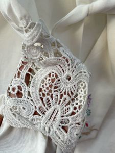trending Off white formal top