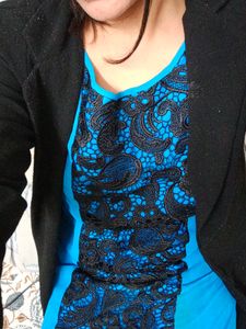 Lace Detailing Top
