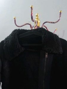 Black  leather Jacket