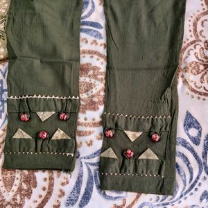 Elegant Embroidered Kurta Set