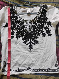 Embroidery Short Kurti