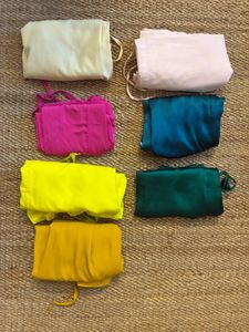 Set Of Crepe/satin Crepe 7  Petticoats