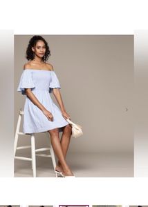 LABEL RITU KUMARShirred Fit &amp; Flare Dress with But