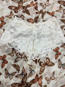 White Lace Stone Panty