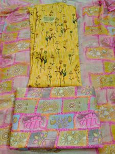 Cotton Blend Dress Material