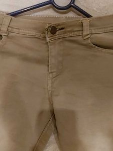 Tan Casual Pants