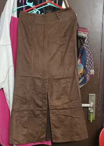 Brown vintage skirt