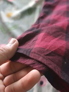 Red &amp; Black Flannel Shirt