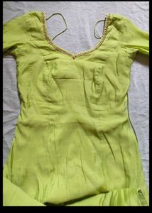 Lime Green kurti
