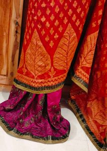 Saree ❤️with Blouse