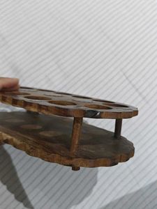 Wooden Lipstick Stand