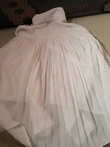 White Pleated Top