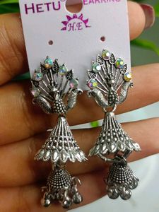 Oxidised Earrings