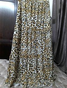 Fierce & Flowy Leopard Print Maxi DressUnleash you
