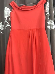 AND Coral Dress