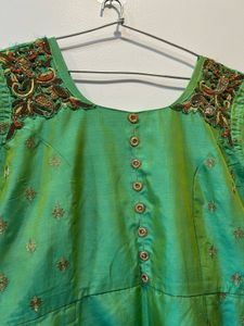 3 Set Party Wear Kurta Skirt