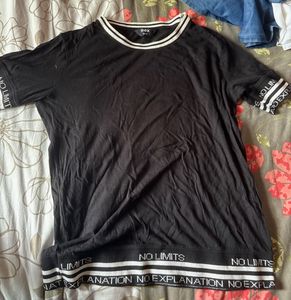 Black Graphic T-Shirt