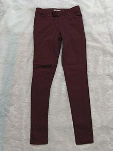 Maroon Trouser/Jeans