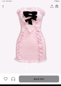 Savana Pink Bodycon Dress