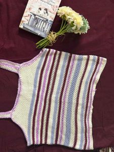 Striped Knit Tank Top