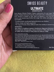 Swiss Beauty Eyeshadow Palette