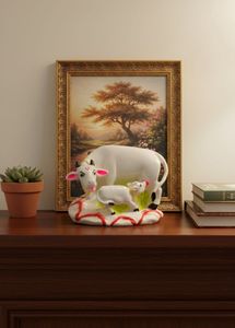 Cow &amp; Calf Showpiece new