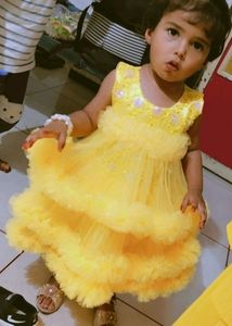 Yellow Baby Frock