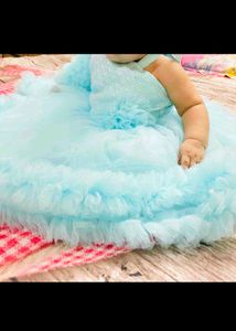 Baby Blue Tulle Dress